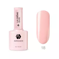 Камуфлирующая база La creme base №18 - невинный розовый с шиммером, ADRICOCO, 10 мл Камуфлирующая база La creme base №18 - невинный розовый с шиммером, ADRICOCO, 10 мл