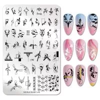 Nicole Diary, Пластина для стемпинга 14,5*9,5 см 51668 ND-L40, 1 шт