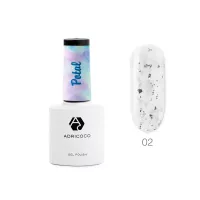 Гель-лак ADRICOCO Potal №02 - Сахар (8 мл.) New! Гель-лак ADRICOCO Potal №02 - Сахар (8 мл.) New!