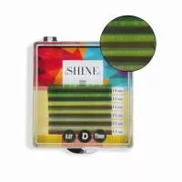 Ресницы мини elSHINE (Шайн) цветные (зелен./травянист./тиффани)