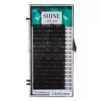 Ресницы чёрные elSHINE Deluxе, отд.длины, 16 лент Ресницы чёрные elSHINE Deluxе, отд.длины, 16 лент